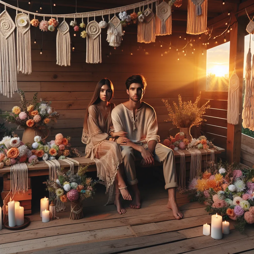 Inspiracje na dekoracje ślubne w stylu boho