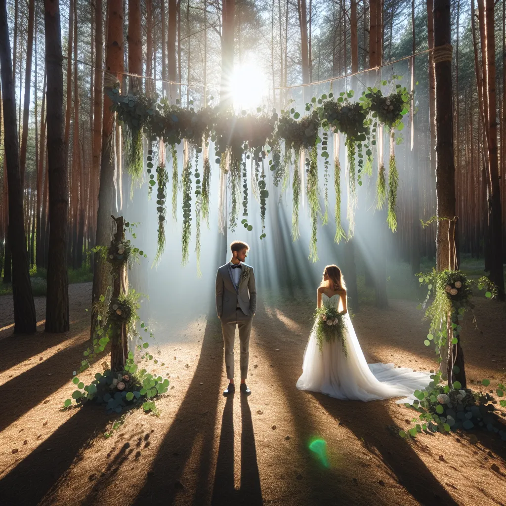 Naturalne elementy w dekoracjach – jak natura uzupełnia ślubne fotografie