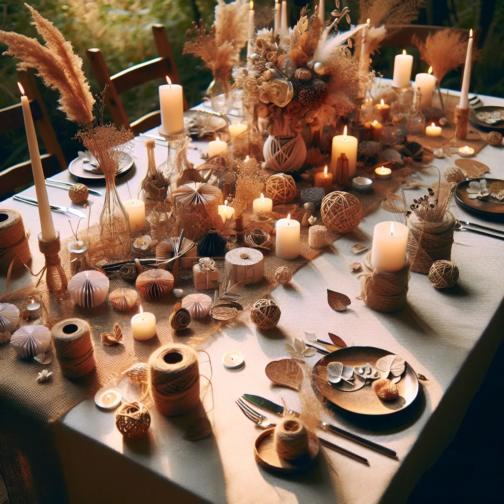 Dekoracje ślubne DIY – pomysły na własnoręczne ozdoby